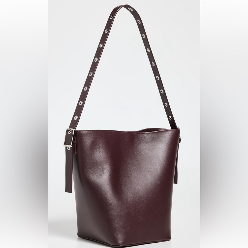 NWT Reformation Rafaella Medium Tote - Bordeaux Leather